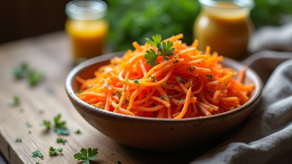 L'art d'assaisonner les carottes râpées comme un traiteur