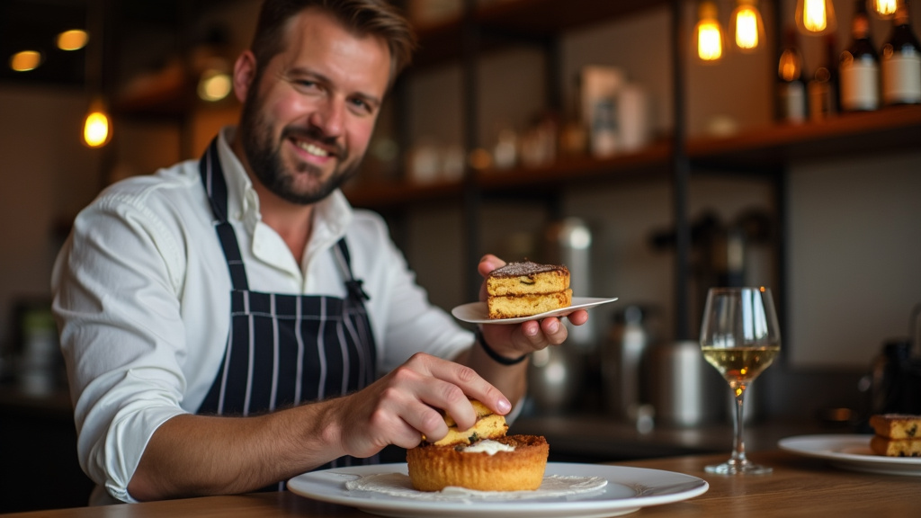 Boutique Charles Traiteur à Paris avec vitrine de produits casher