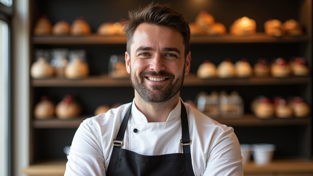 Équipe de Traiteur Charles en Bourgogne préparant des plats locaux