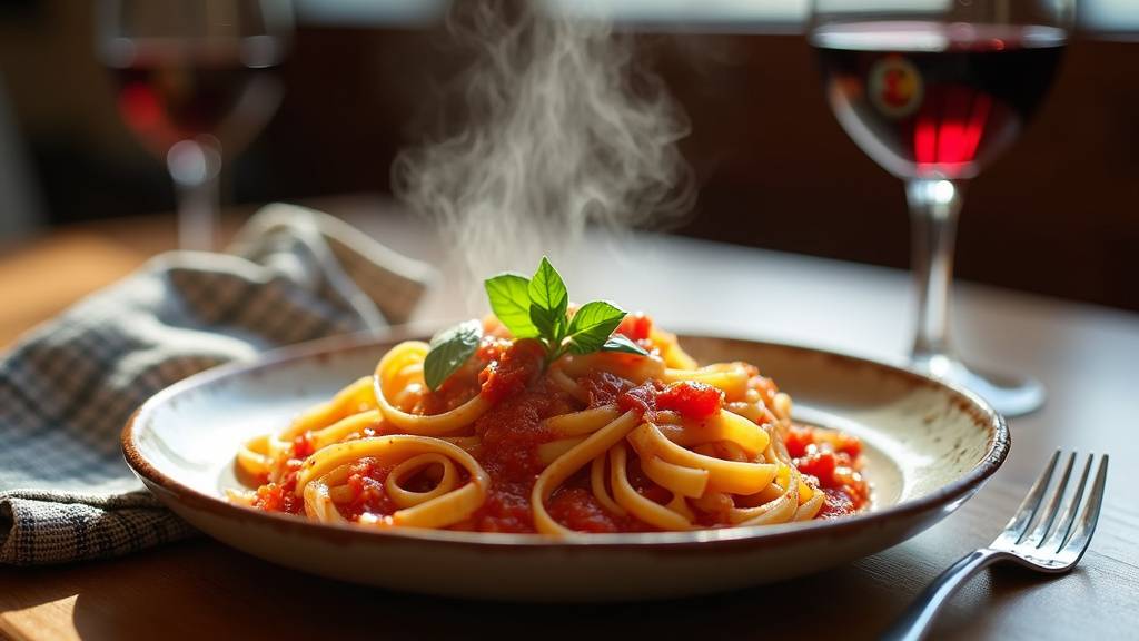 Intérieur de la boutique Davoli avec ses étals de charcuterie italienne et ses produits d'épicerie fine