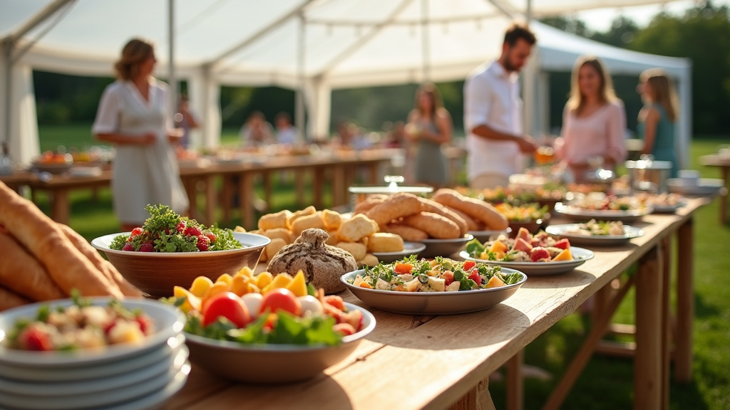 Diverses options d'apéritifs proposées par Flunch Traiteur pour événements