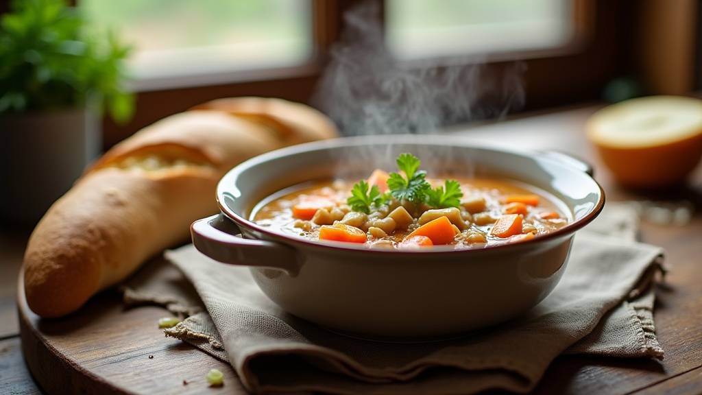 Table dressée avec plats cuisinés et décoration de restaurant convivial