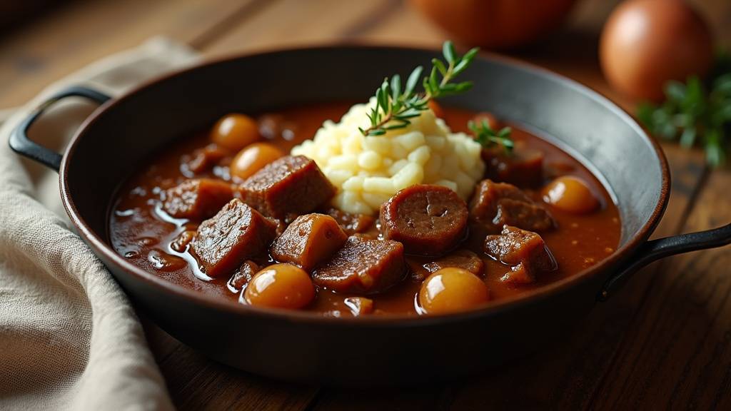 Tagliatelles fraiches dorees sur assiette blanche