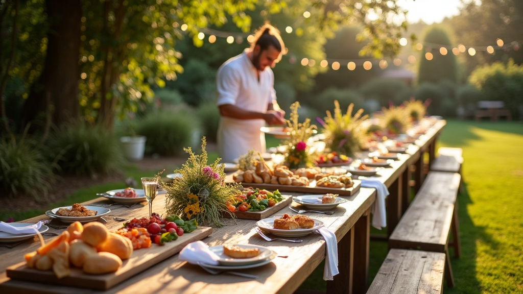 Service de mariage avec buffet Ravalec Traiteur