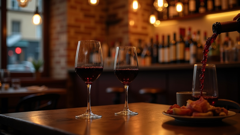 Terrasse extérieure de Sens Uniques avec tables et chaises en fer forgé