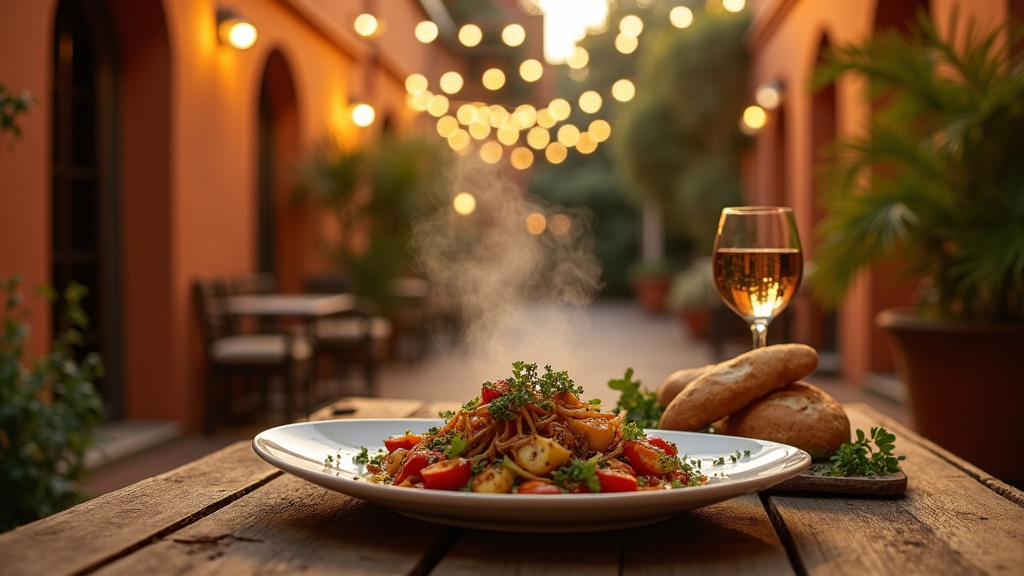 Équipe du restaurant The Kikar accueillant chaleureusement les clients