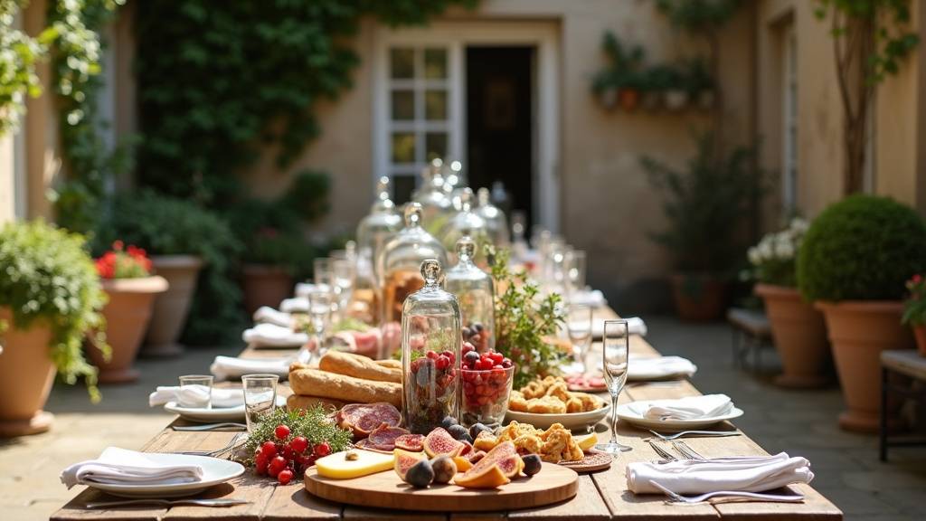 Chef traiteur en pleine préparation d'un cocktail dînatoire dans le 18ème