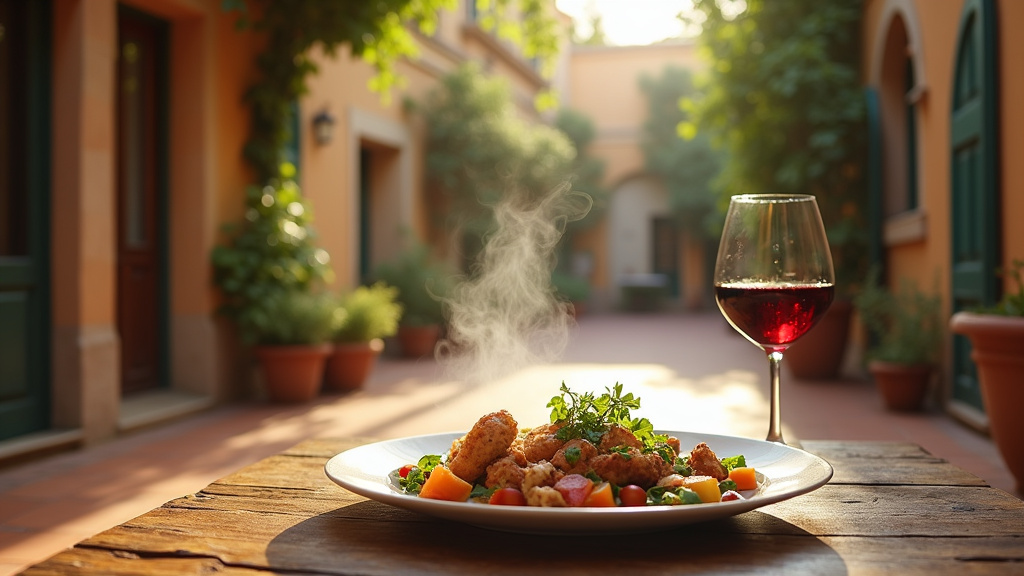 Service traiteur élégant lors d'un événement à Toulouse avec présentation de plats raffinés
